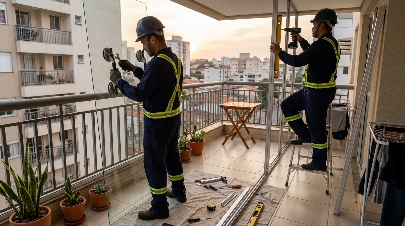 Divisórias em Vidro em Manaus‑AM