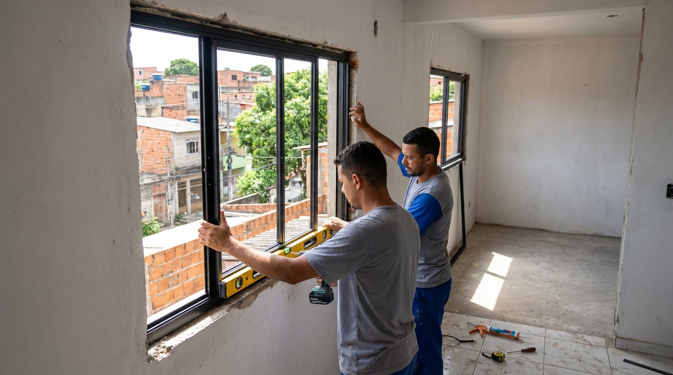 Produção de Portas e Janelas em Manaus‑AM